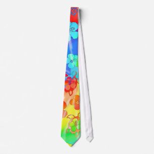 Tie Dye Honu And Hibiscus