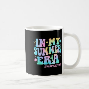 Tie Dye in Summer Era Last Day of School Teacher Coffee Mug