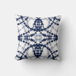 Tie Dye Indigo Cushion