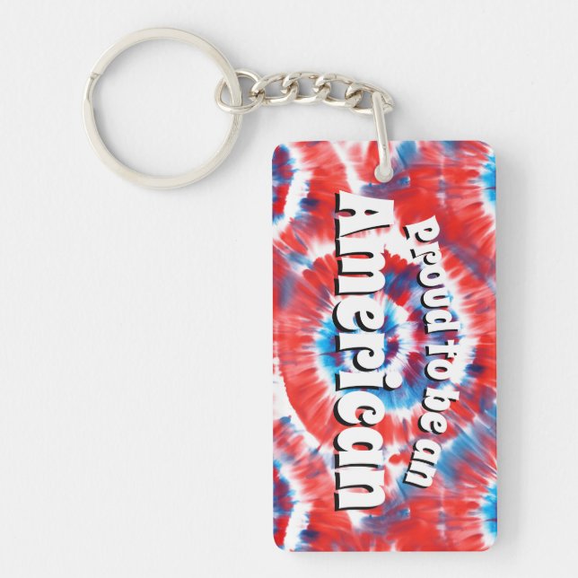 Tie-Dye Key Ring (Front)