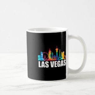 Tie Dye Las Vegas Nevada Groom Party Trip Vacation Coffee Mug
