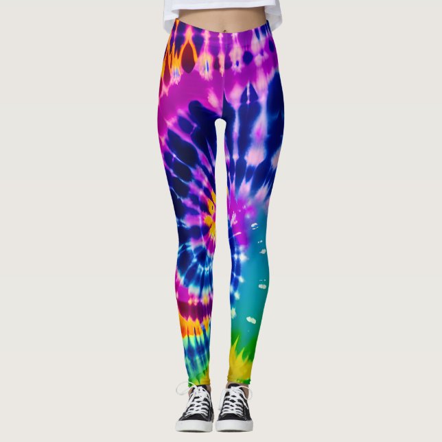 Tie Dye Leggings (Front)