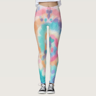Tie dye leggings