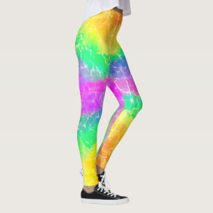 Tie Dye Leggings Multicolored
