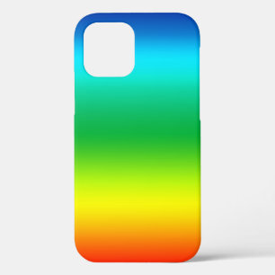 Tie Dye Mid Spectrum Rainbow Colours iPhone 12 Case