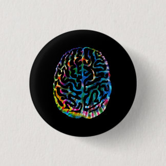 Tie Dye Mind Button