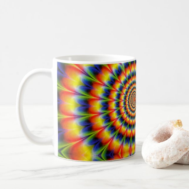Tie Dye Mug (With Donut)