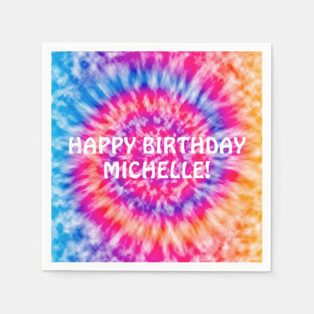 Tie Dye Napkin (Front)