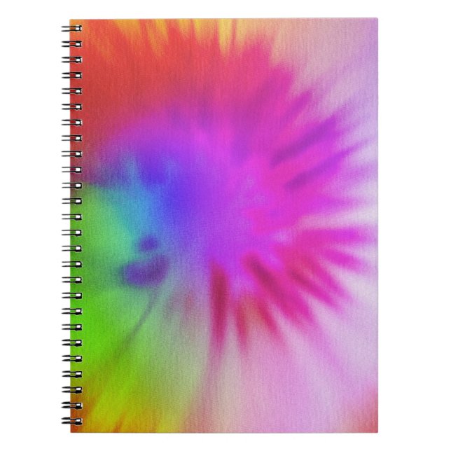 Tie Dye Notebook (Front)