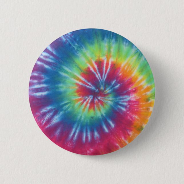 Tie Dye One 6 Cm Round Badge (Front)