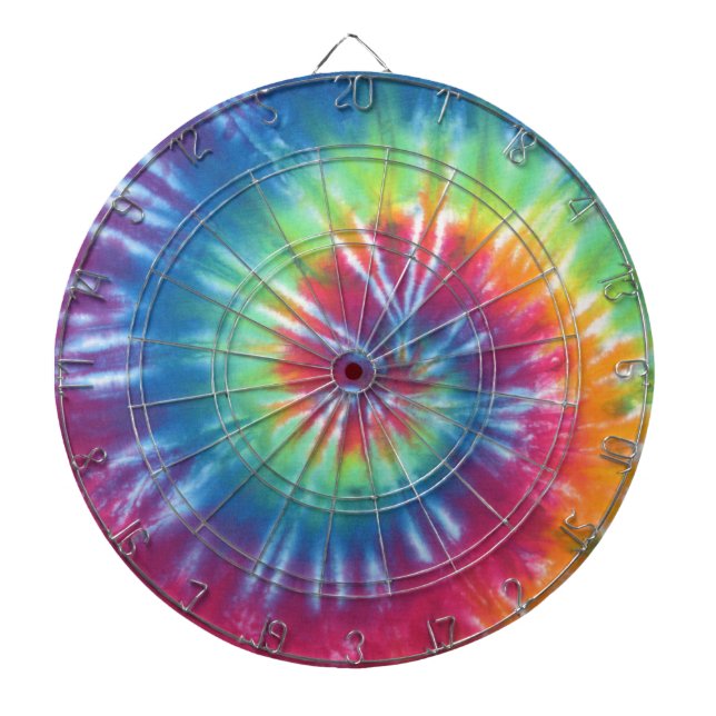 Tie Dye One Dartboard (Front)