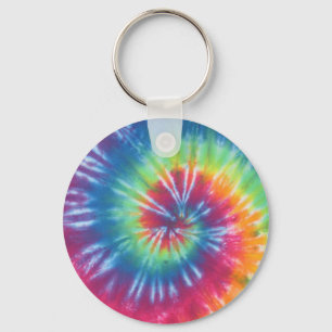 Tie Dye One Key Ring
