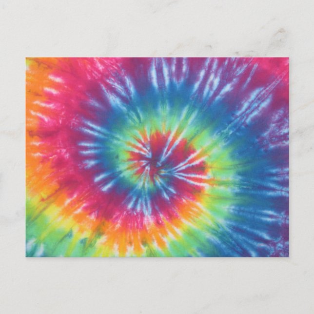 Tie Dye One Postcard (Front)