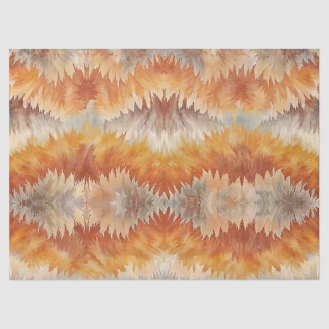 Tie Dye Organic Art Tissue Paper (Front)