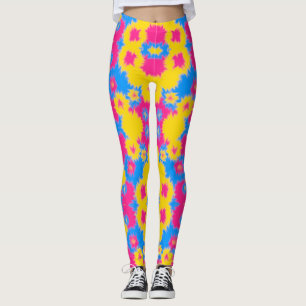 Tie Dye Pansexual Pride Leggings