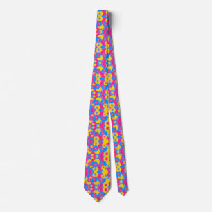 Tie Dye Pansexual Pride Neck Tie