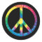 Tie dye peace sign 2