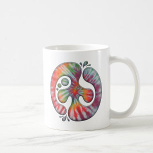 Tie-Dye Peace Spill Coffee Mug