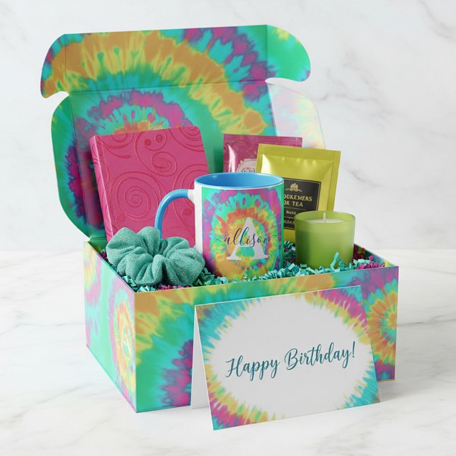 Tie dye personalised  mug (Creator Uploaded)