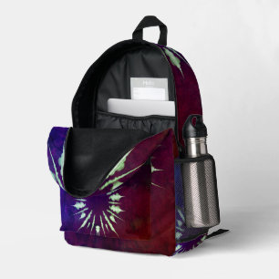Tie Dye Printed Backpack