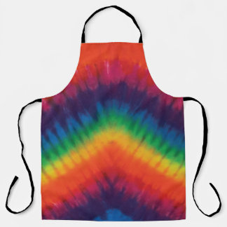 Tie Dye Rainbow Colours  Apron