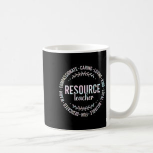 Tie Dye Resource Teacher Appreciation For Women Me Coffee Mug