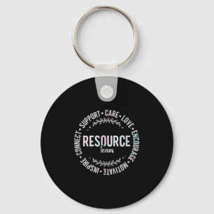 Tie Dye Resource Team Special Education Teacher Fo Key Ring
