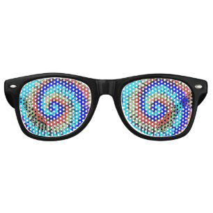 Tie Dye Retro Sunglasses