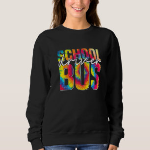 Tie Dye School Bus Driver Busman Men Women Busman Sweatshirt