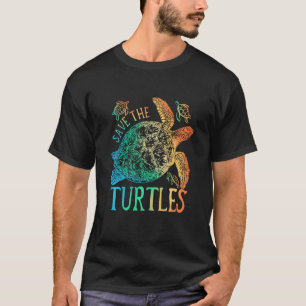 Tie Dye Sea Turtle Save The Turtles Women & Men An T-Shirt