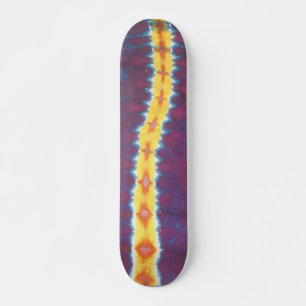 Tie Dye Skateboard - Star Stripe