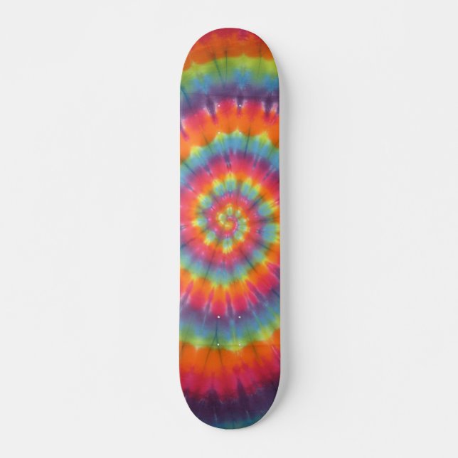 Tie Dye Skateboard Swirl (Front)