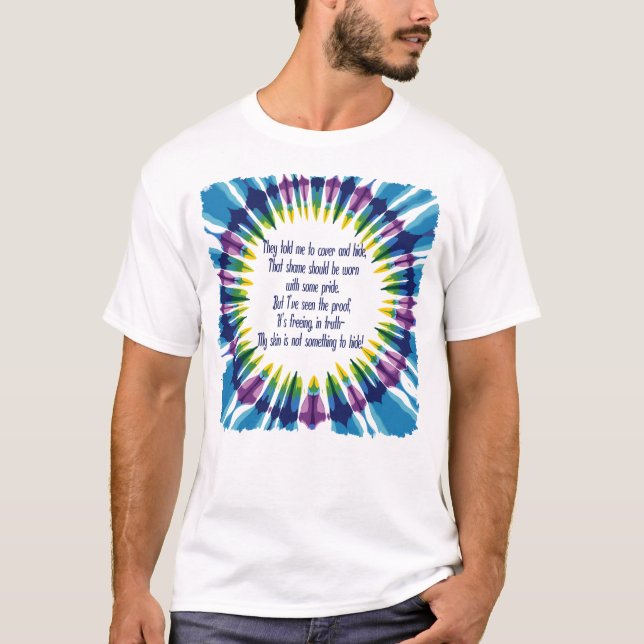 Tie-Dye Skin Pride Tee (Front)