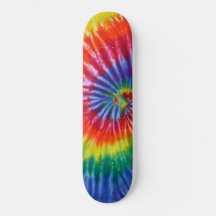 Tie-Dye Spiral Swirl - Rainbow