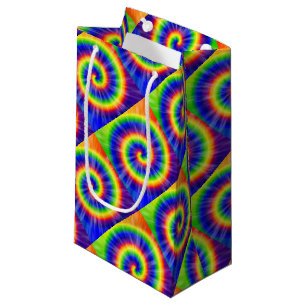 Tie-Dye Starburst Gift Bag