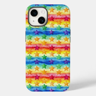 Tie Dye Stars Case-Mate iPhone 14 Case