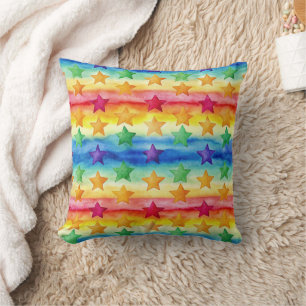 Tie Dye Stars Cushion