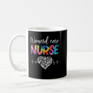 Tie Dye Stethoscope Wound care Nurse Day Nursing S Coffee Mug