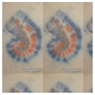 Tie-Dye Stuffed Stocking fabric