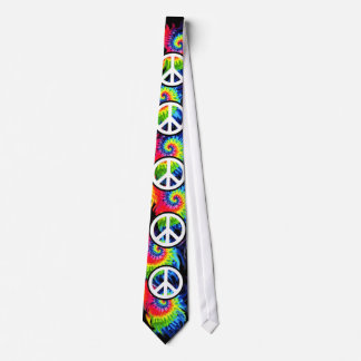 Tie Dye T ie w Peace Symbol