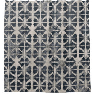 Tie dye texture creative repeat modern patternafri shower curtain