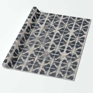 Tie dye texture creative repeat modern patternafri wrapping paper