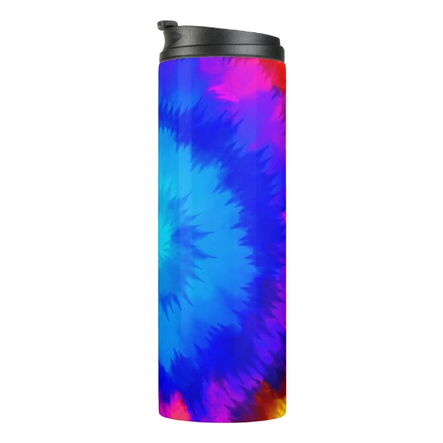 Tie Dye Thermal Tumbler (Rotated Right)