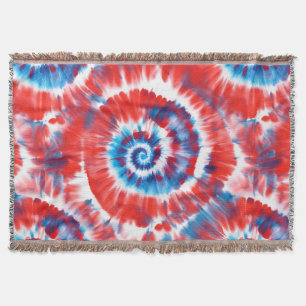 Tie-Dye Throw Blanket