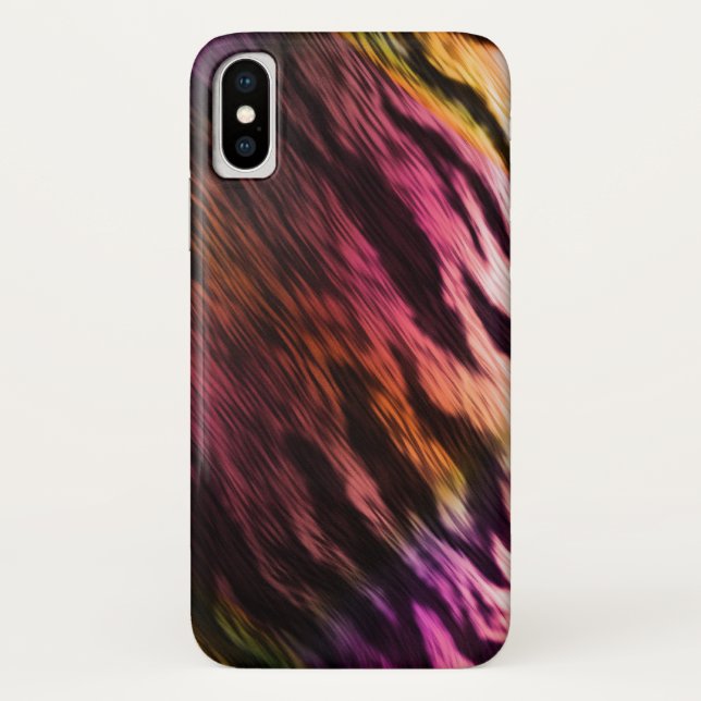 Tie-Dye Tiger Exotic Animal Print Case-Mate iPhone Case (Back)