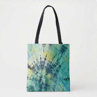 tie dye tote bag