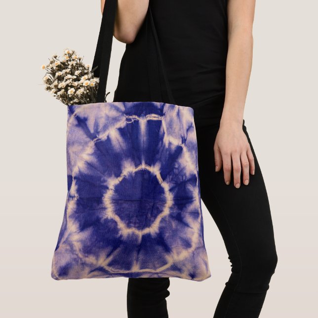 Tie Dye Tote Bag (Close Up)