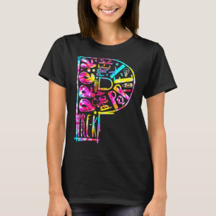 Tie Dye Typography Pre K Student Teacher Back To S T-Shirt