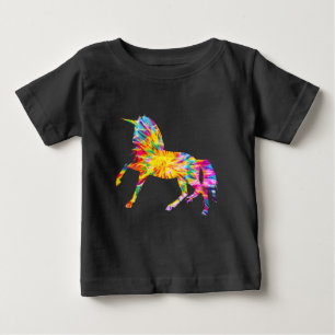 TIE DYE UNICORN BABY T-Shirt