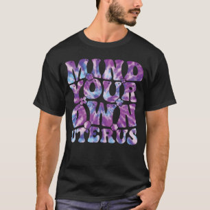 Tie Dye Uterus Support Hysterectomy Recovery Produ T-Shirt